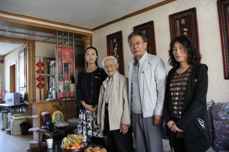 中共青海省第三建筑工程有限公司支部委員會開展“走訪慰問暖人心，紅色精神永傳承”活動