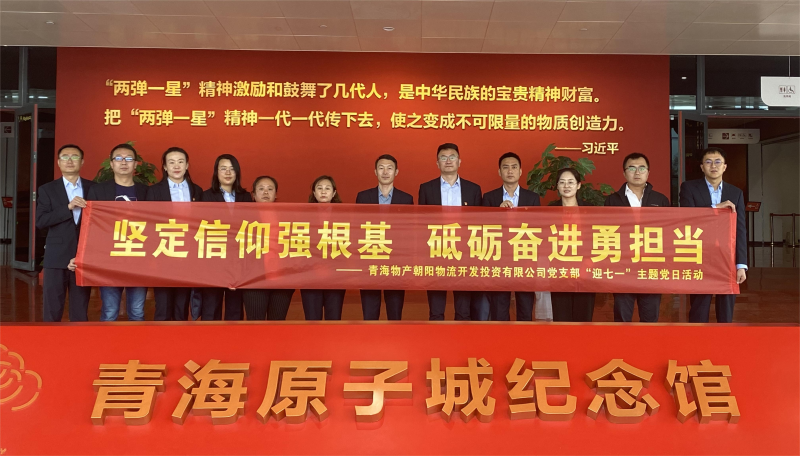 堅定信仰強根基，砥礪奮進勇?lián)?朝物開投公司黨支部開展迎“七一”主題黨日活動